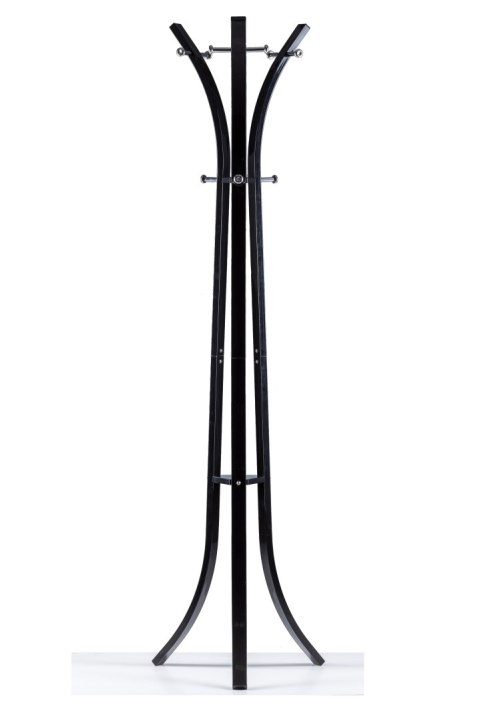 Wieszak stojak na ubrania podłogowy czarny ModernHome