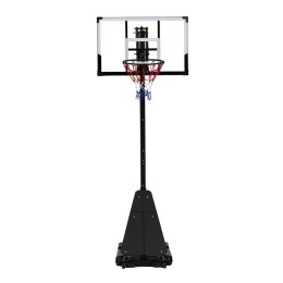 Kosz do koszykówki regulowany do 305 cm wolnostojący tablica obręcz MOVEPRO