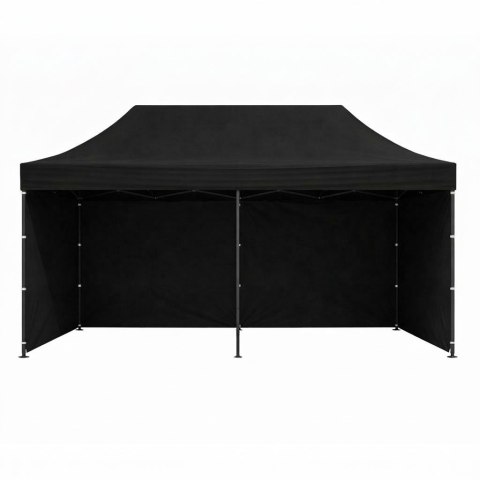 PAWILON Handlowy Ogrodowy Eventowy 3x6m AUTOMATYCZNY - CZARNY
