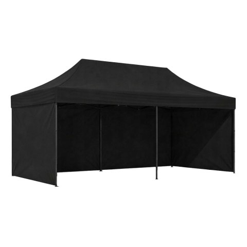 PAWILON Handlowy Ogrodowy Eventowy 3x6m AUTOMATYCZNY - CZARNY