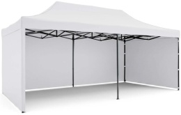 PAWILON HANDLOWY Ogrodowy 3x6m Automatyczny MOCNY - BIAŁY