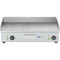 Grill elektryczny płyta grillowa ryflowana podwójna 400 x 730 mm 2 x 2000 W