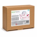 Drewniany zestaw małego lekarza torba medyczna dla dzieci 26 elementów ECOTOYS