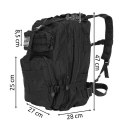 Plecak militarny XL czarny