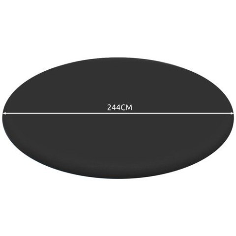Pokrywa uniwersalna do basenu 244cm BESTWAY 58032
