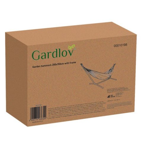 Hamak ogrodowy 200x150cm ze stelażem