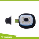 Czapka zimowa z latarką- czarna Trizand 22663