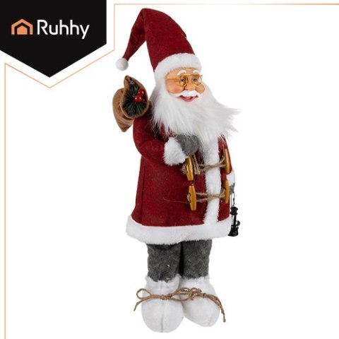 Mikołaj- figurka świąteczna 45cm Ruhhy 22352