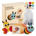 Układanka drewniana- puzzle Kruzzel 22426