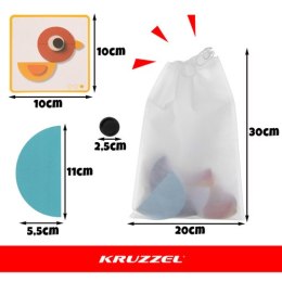 Układanka drewniana- puzzle Kruzzel 22426