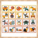 Układanka drewniana- puzzle Kruzzel 22426