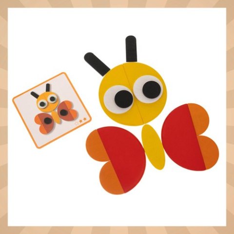 Układanka drewniana- puzzle Kruzzel 22426