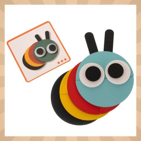 Układanka drewniana- puzzle Kruzzel 22426