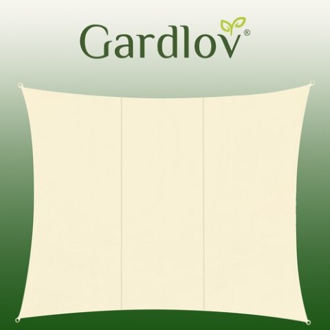 Żagiel przeciwsłoneczny 4x3m- beżowy Gardlov 23144