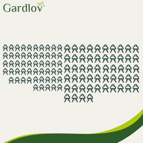 Klipsy- zapinki do roślin- 108szt. Gardlov 22586