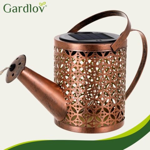 Lampa ogrodowa solarna - konewka Gardlov 23846