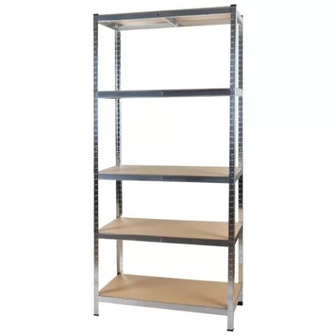 Regał Magazynowy Metalowy 180x90x40 875 kg 5 Półek MALATEC