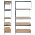 Regał Magazynowy Metalowy 180x90x40 875 kg 5 Półek MALATEC