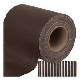 Taśma ogrodzeniowa 19cmx35m 450g/m2 brązowa 23702