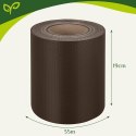 Taśma ogrodzeniowa 19cmx35m 450g/m2 brązowa 23702
