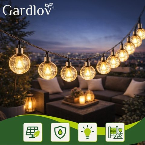 Girlanda solarna 12m IP65 Gardlov 24010