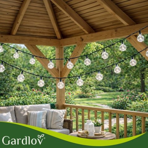 Girlanda solarna 7m IP65 Gardlov 24008