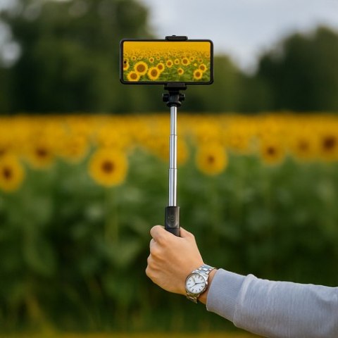 Kijek do selfie/ statyw + pilot Izoxis 23518
