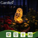 Lampa ogrodowa solarna - sowa Gardlov 23847