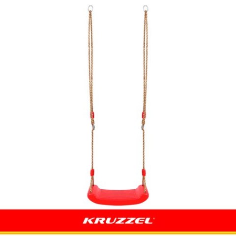 Huśtawka plastikowa - czerwona 23555