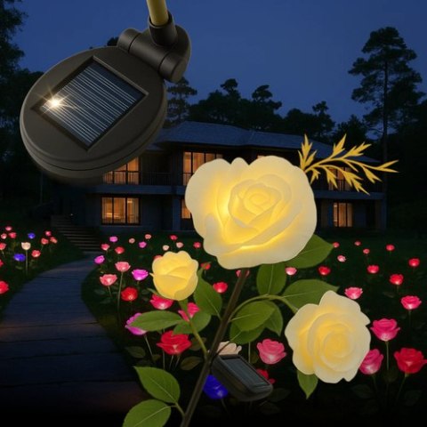 Lampa solarna róża Gardlov 25282
