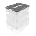 Pudełko na klocki- 3 poziomy Kruzzel 25757