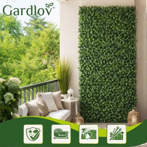 Żywopłot sztuczny na balkon 0,4x0,6cm Gardlov25390