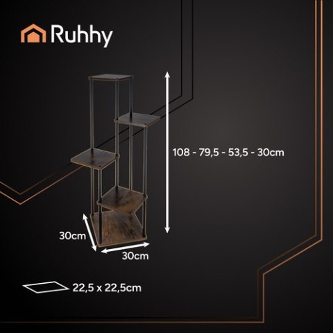 Kwietnik stojący 107 cm Ruhhy 25998