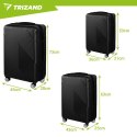 Zestaw walizek 3w1- czarne Trizand 26661