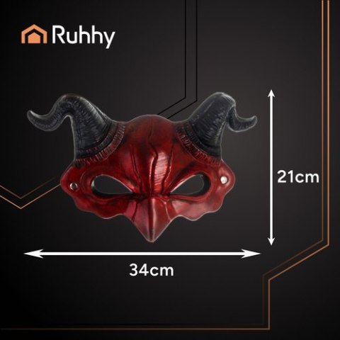 Maska demon/diabeł Ruhhy 26123