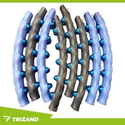 Hula hop z wypustkami Trizand 26347