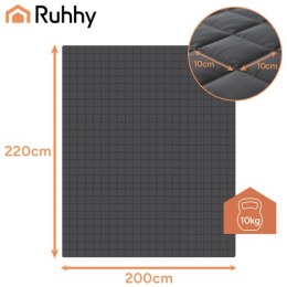 Kołdra obciążeniowa 200x220cm 10kg Ruhhy 24427