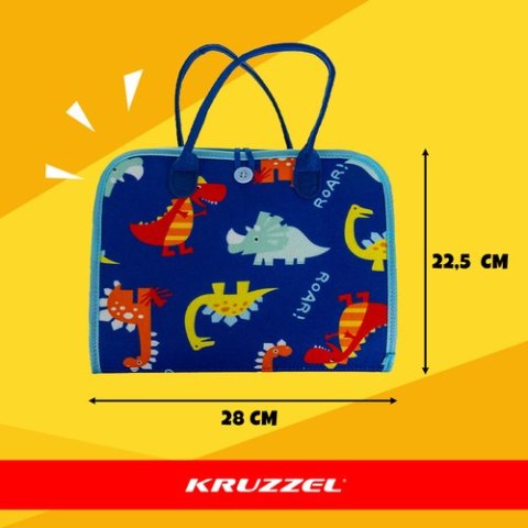 Książeczka manipulacyjna - niebieska Kruzzel 26881