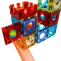 Klocki magnetyczne - tor kulkowy 110el. 25766