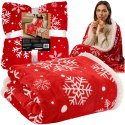 Koc świąteczny flanelowy 1,3x1,7m Ruhhy 26611