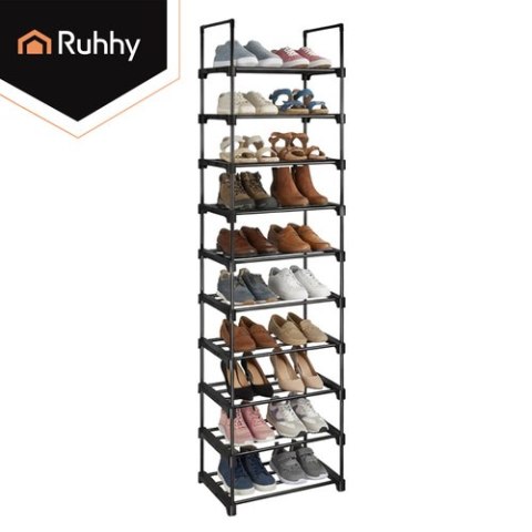 Półka na buty 10 poziomowa 45x30x174cm Ruhhy