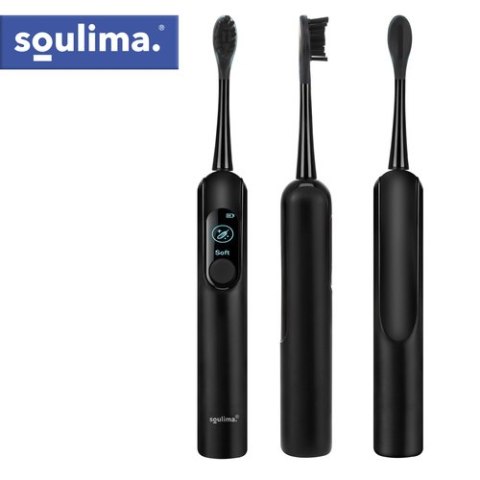 Szczoteczka soniczna do zębów czarna Soulima 26851