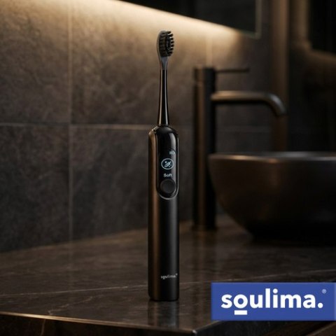 Szczoteczka soniczna do zębów czarna Soulima 26851