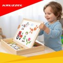Tablica edukacyjna dwustronna Kruzzel 25637