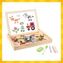 Tablica edukacyjna dwustronna Kruzzel 25637
