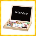 Tablica edukacyjna dwustronna Kruzzel 25637