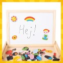 Tablica edukacyjna dwustronna Kruzzel 25637