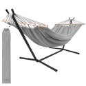 Hamak ogrodowy 200x150cm Gardlov ze stelażem 27293