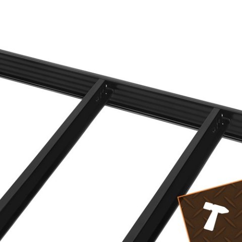 Regał Magazynowy Metalowy 180x90x40 1000 kg 5 Półek BIGSTREN Czarny