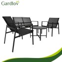 Zestaw mebli balkonowych - 4el. Gardlov